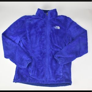 Small blue women’s Sherpa Jacket The North Face